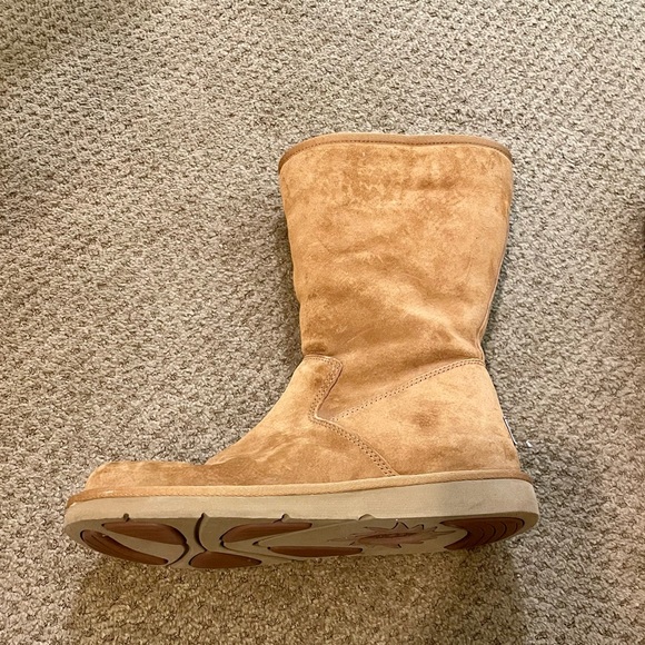 Women’s Tan Hard-Toe Ugg Boots Size 8 - Picture 9 of 12